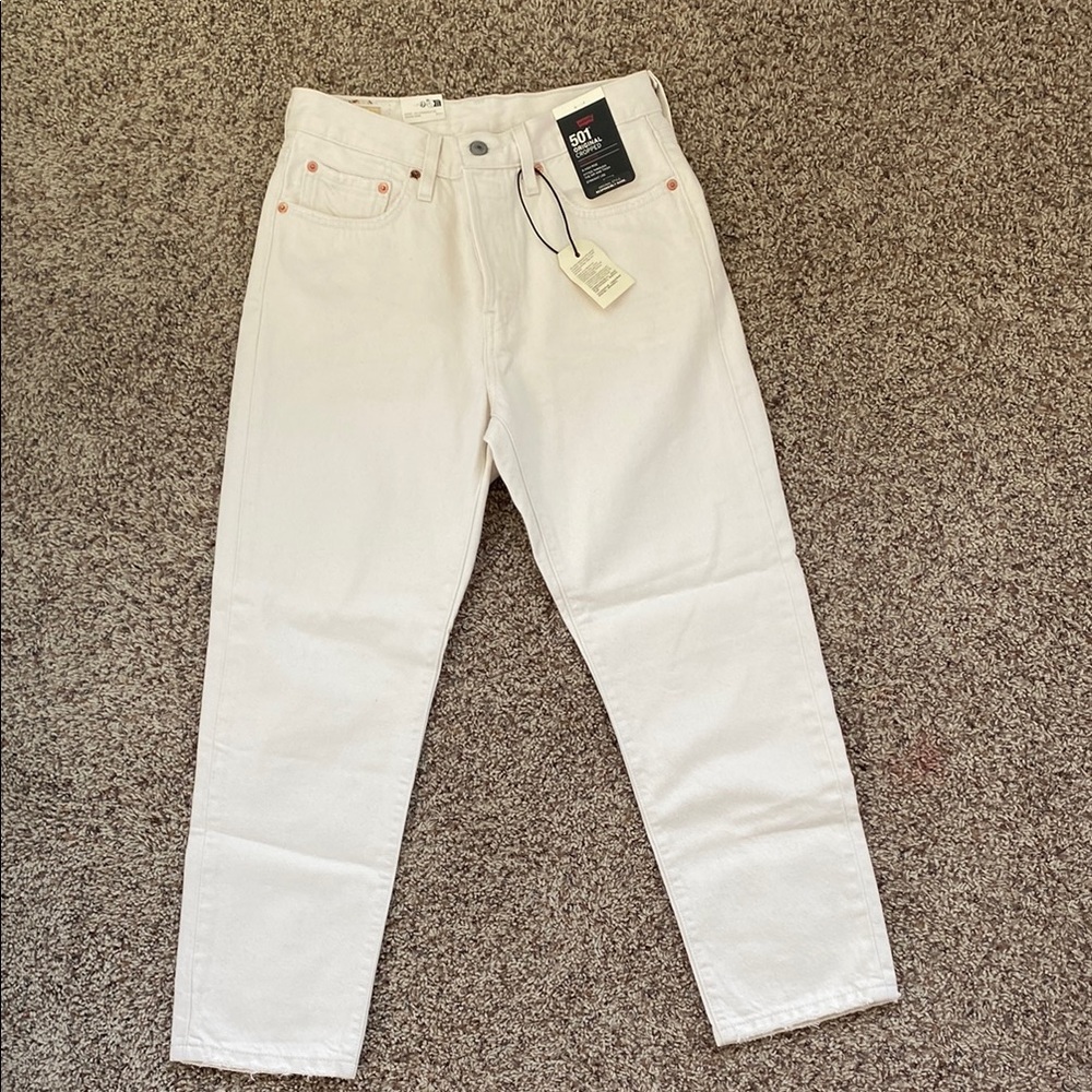Levi's Off-White Jeans